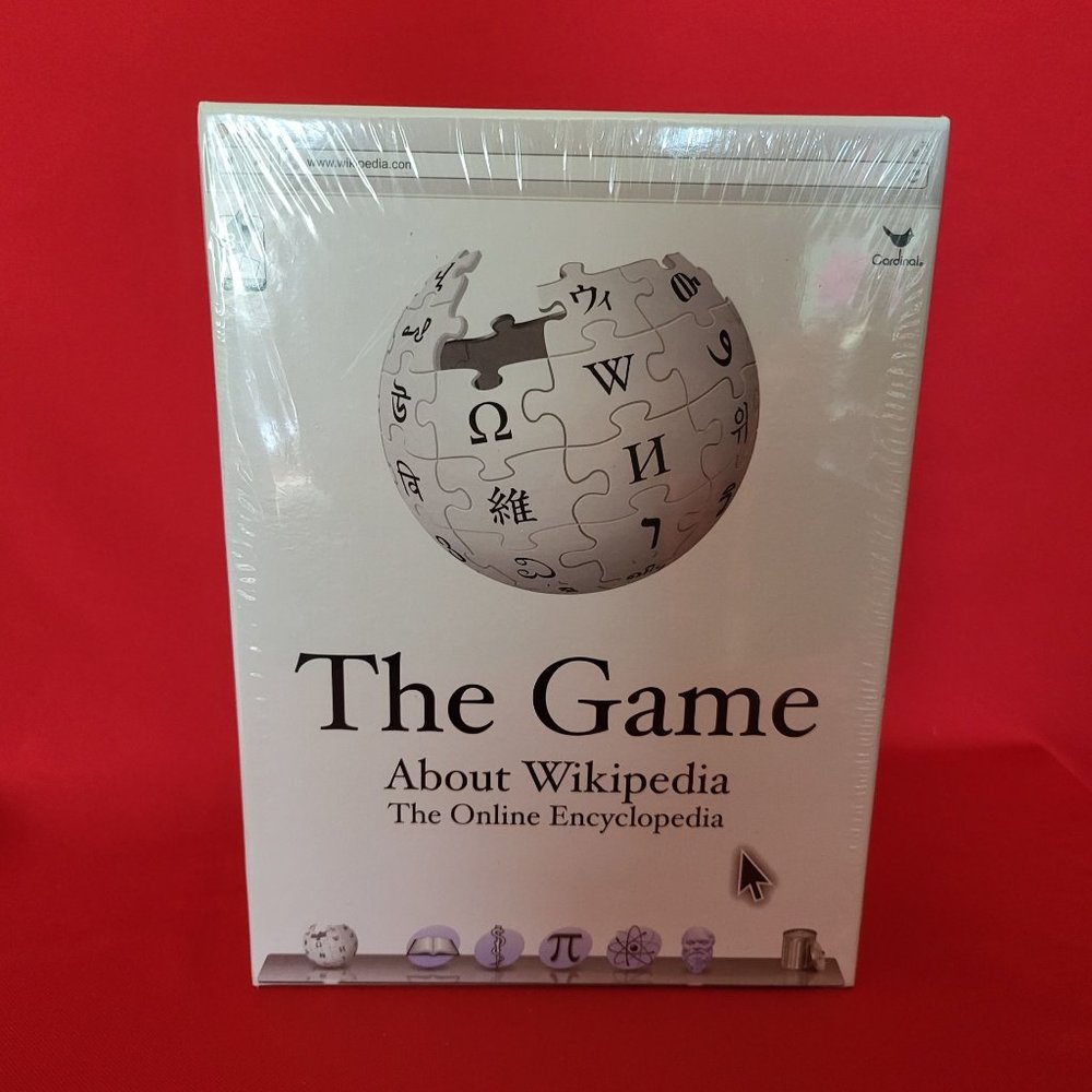 The Game About Wikipedia The Game About Everything New in Box Factory Sealed.